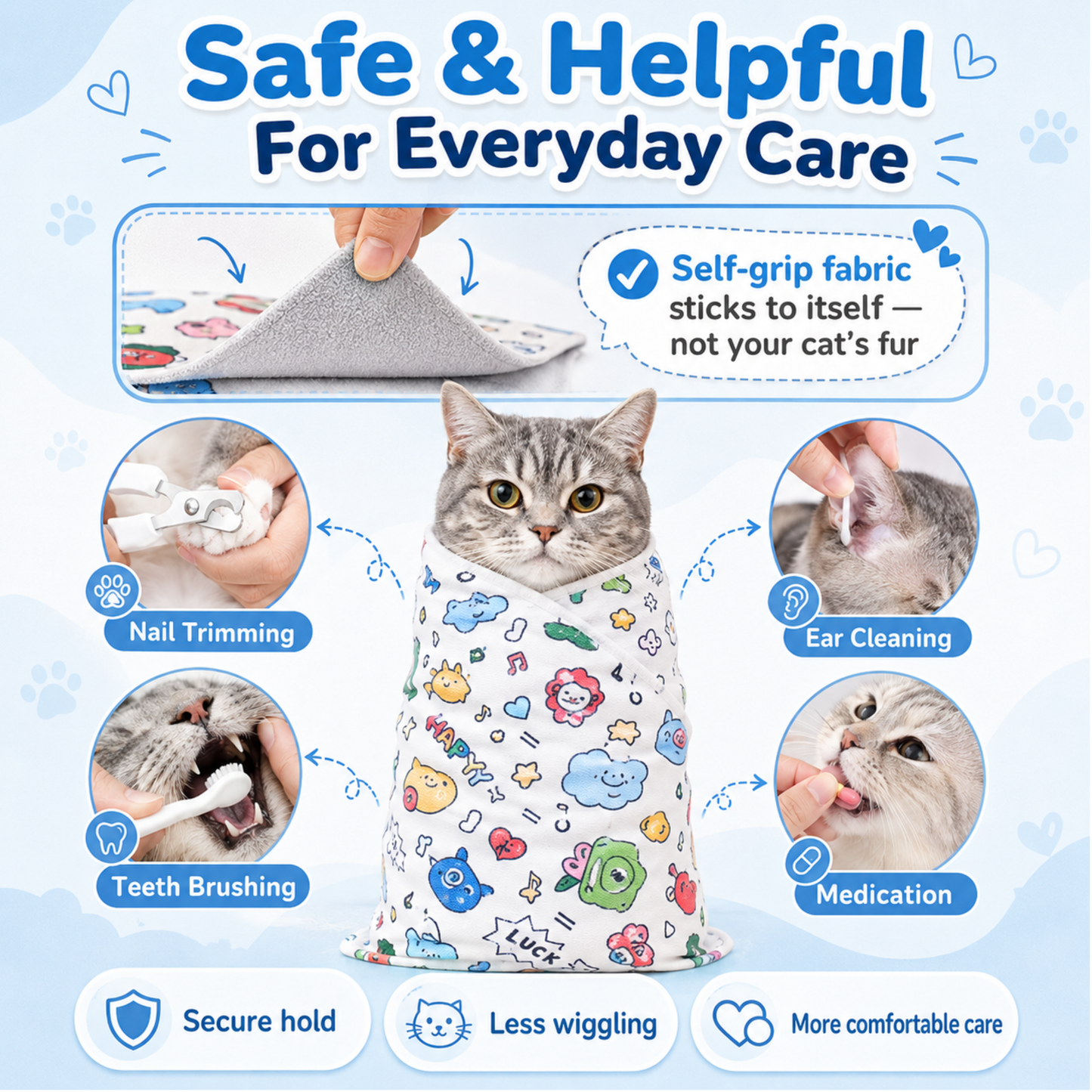 Cat Grooming Wrap™